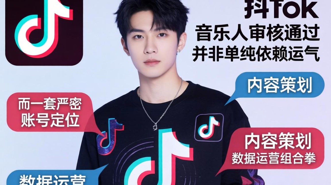 TikTok审核音乐人怎么过