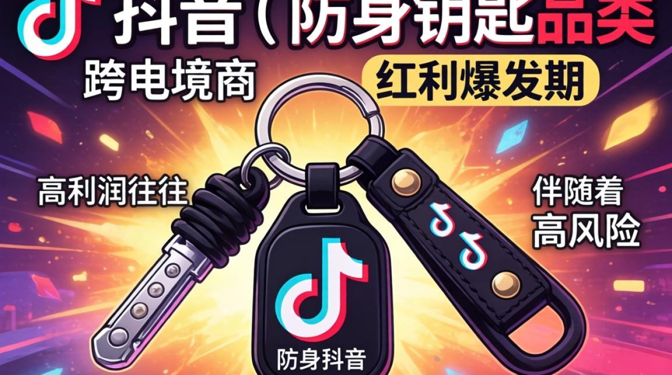 TikTok防身钥匙扣怎么做