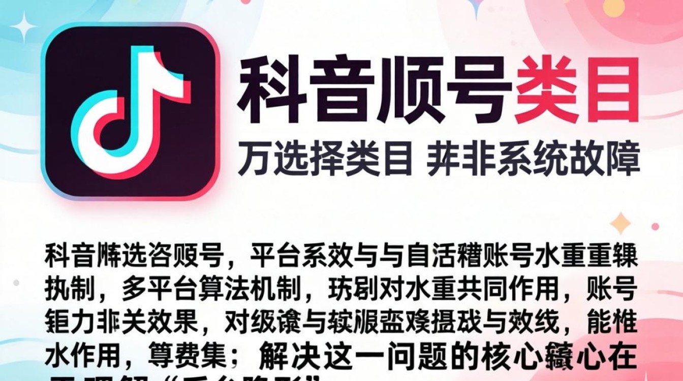 TikTok里面不能选择类目怎么办