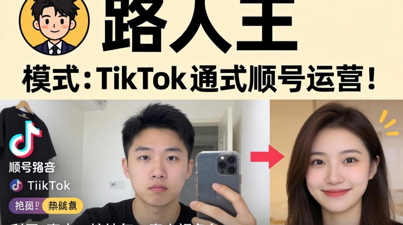 路人王的tiktok号怎么变现