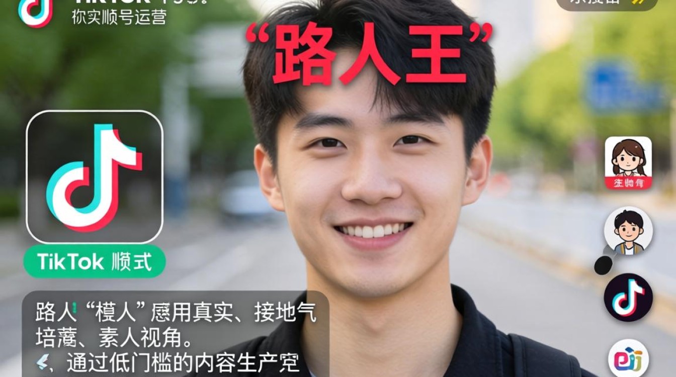 路人王的tiktok号怎么变现