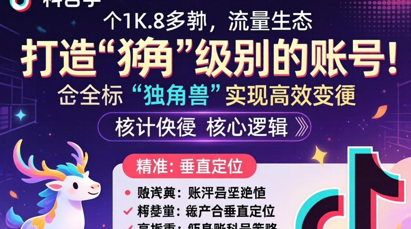 TikTok独角兽账号怎么变现?海外市场赚钱技巧有哪些 TikTok独角兽账号怎么变现