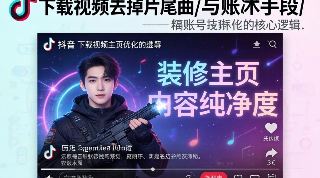 抖音下载视频如何去掉片尾水印