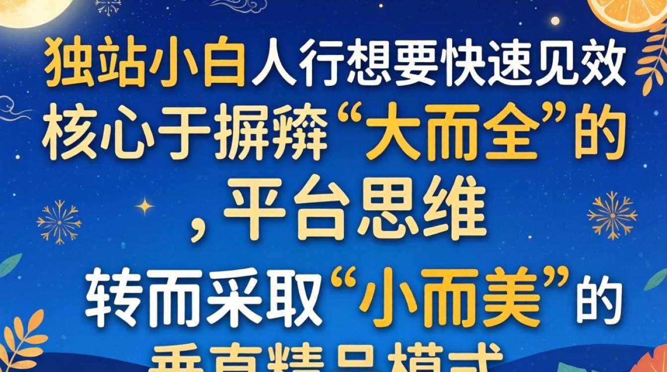 新手做独立站如何快速起步