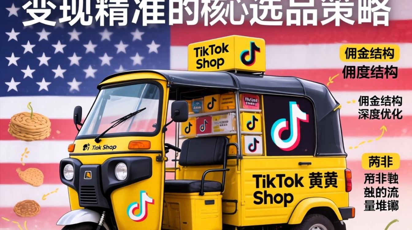 美国tiktok小黄车佣金多少