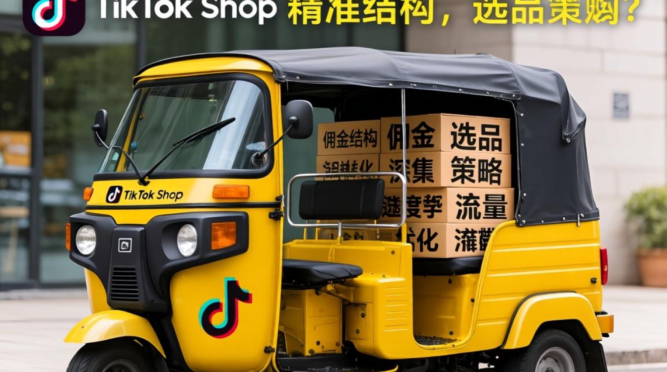 美国tiktok小黄车佣金多少