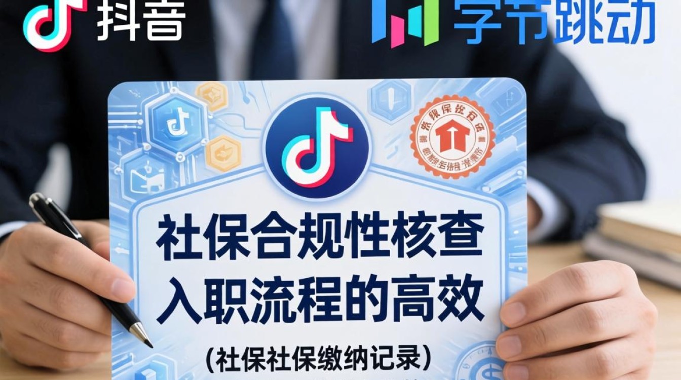 入职抖音社保办理流程详解