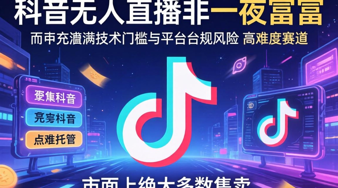 TikTok无人直播骗局揭秘
