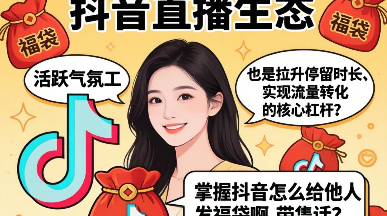 抖音怎么给他人发福袋啊