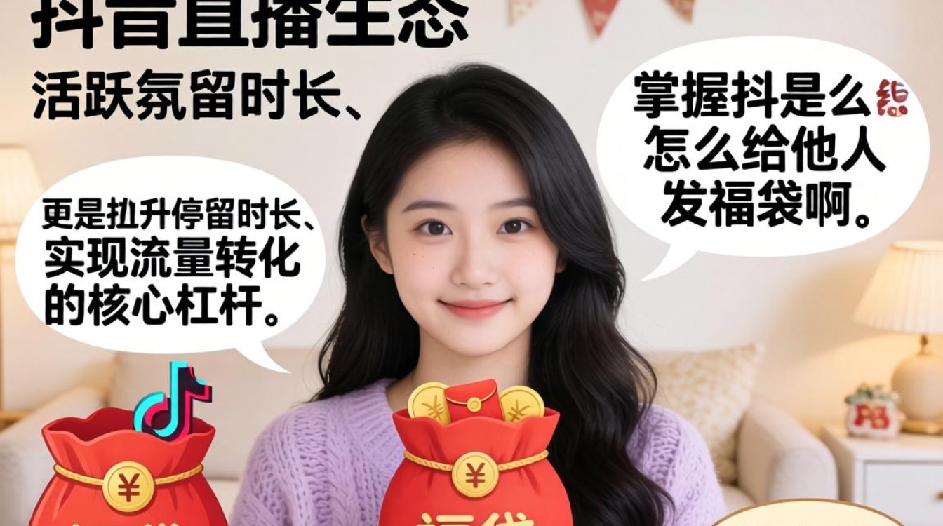 抖音怎么给他人发福袋啊