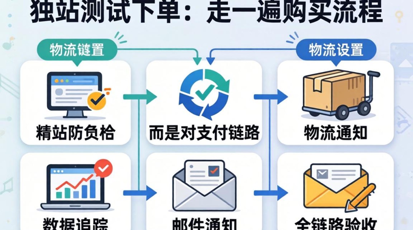 独立站测试下单流程详解