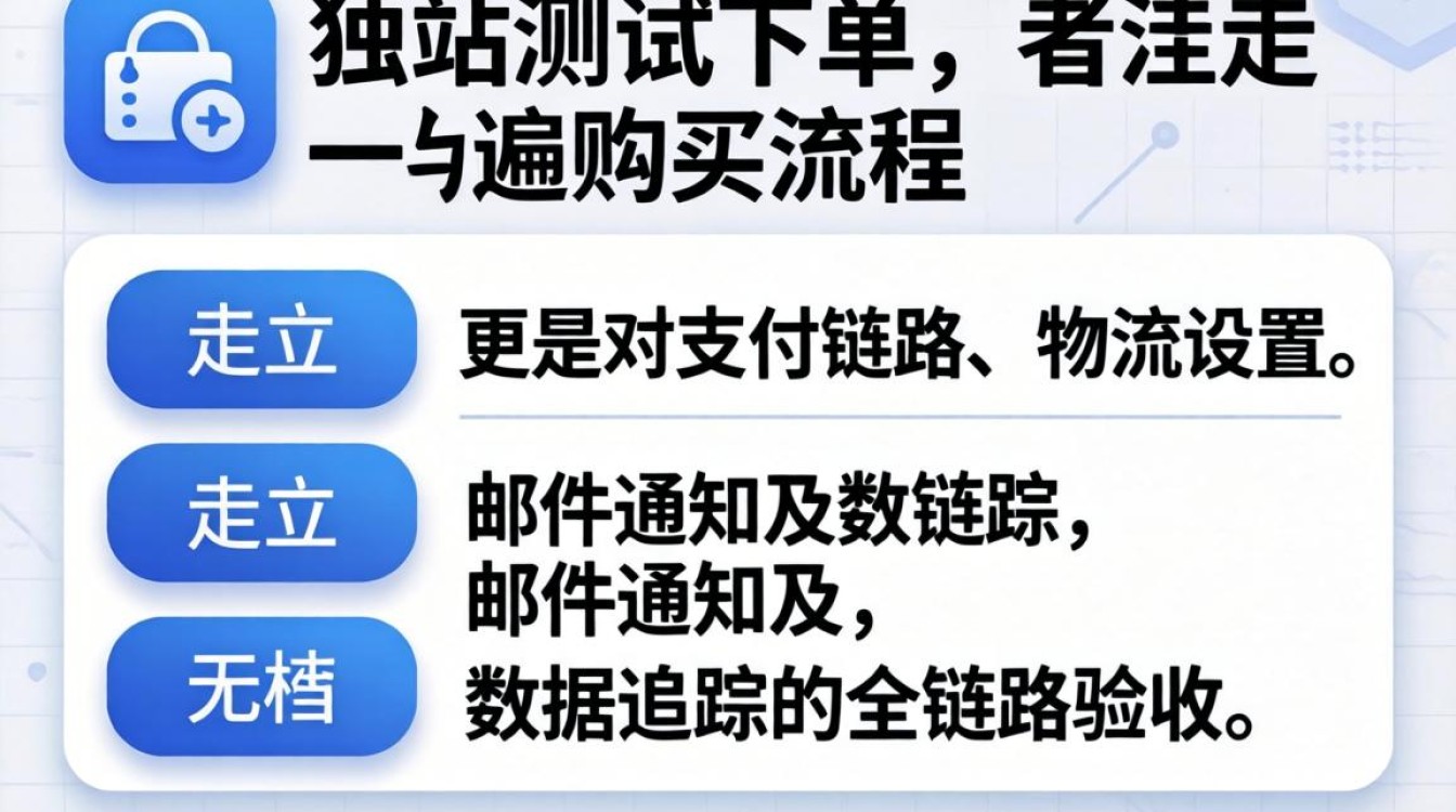 独立站测试下单流程详解