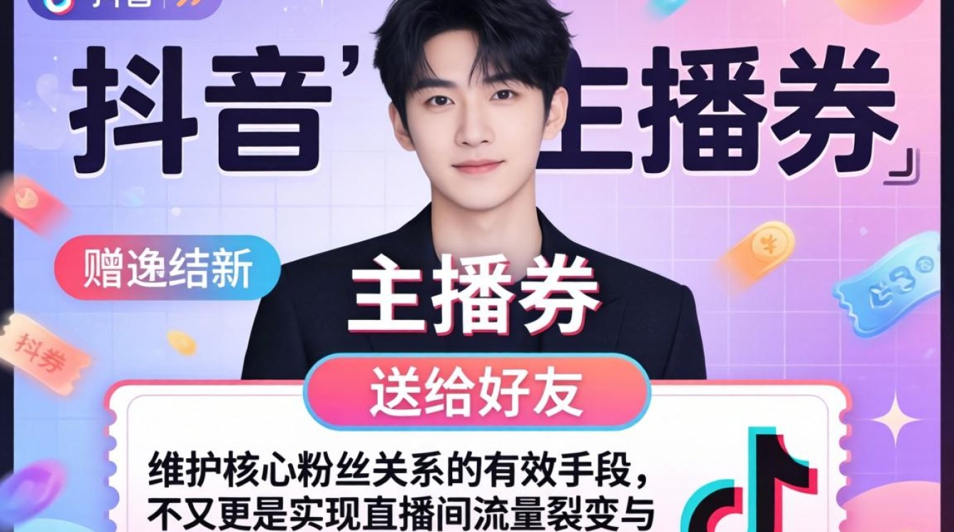 抖音主播券怎么送给好友