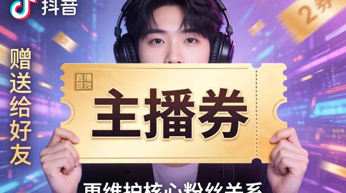 抖音主播券怎么送给好友