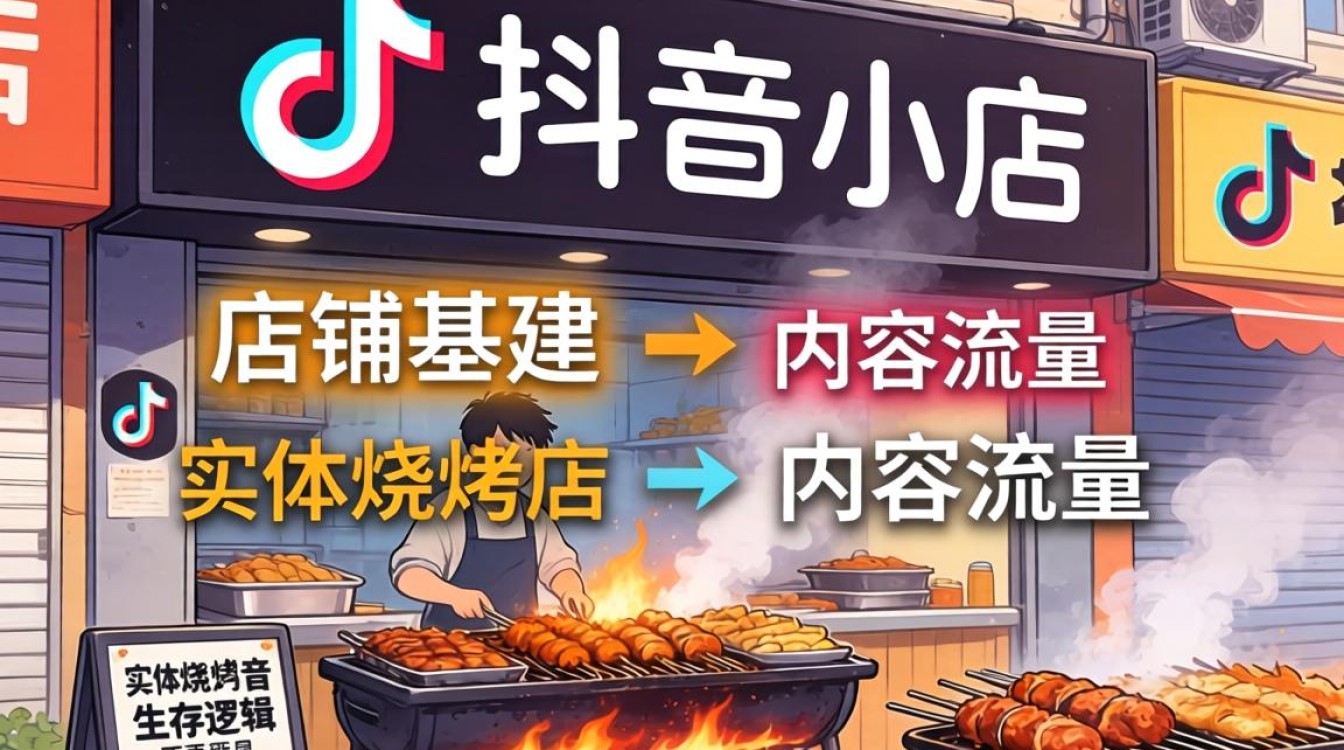 烧烤店怎么入住抖音小店
