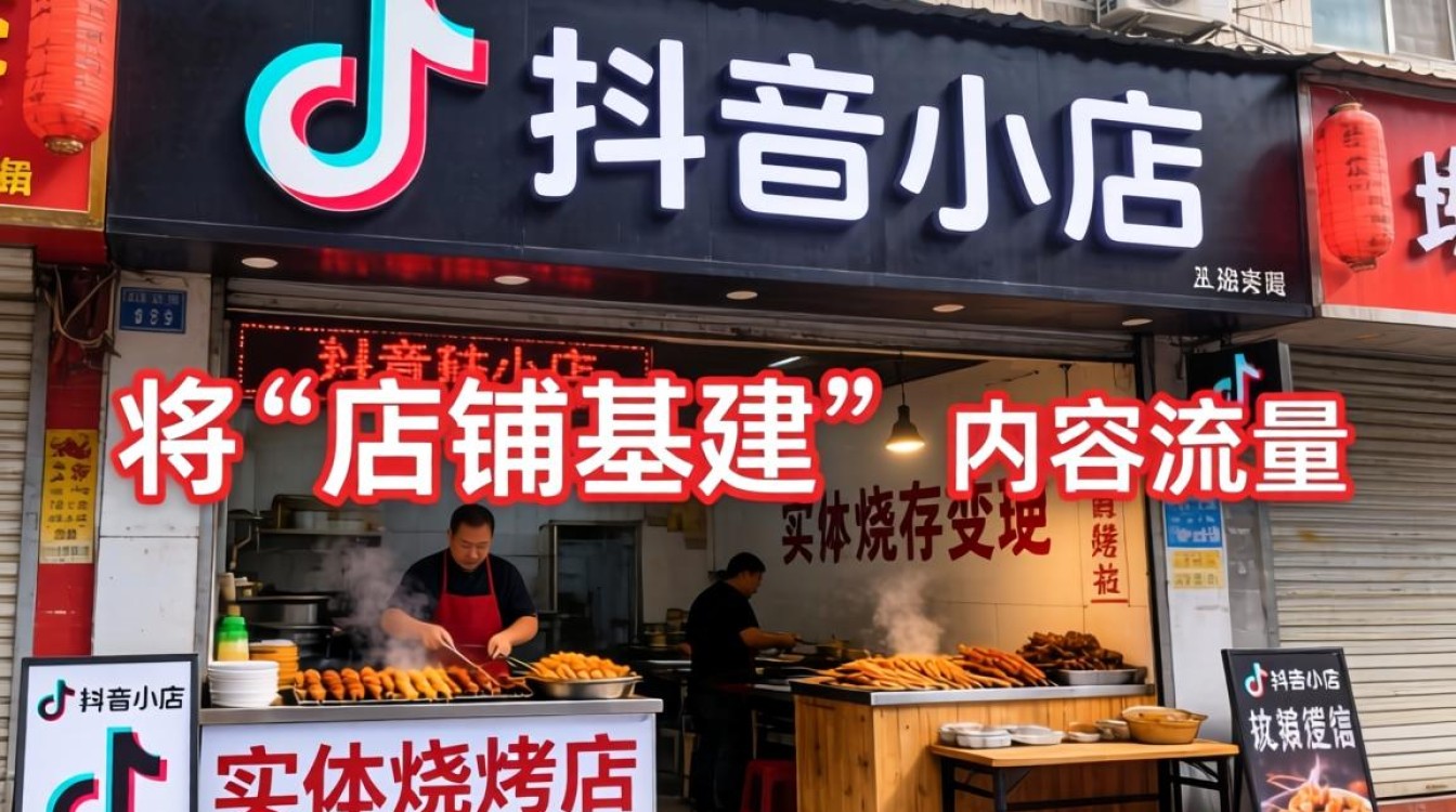 烧烤店怎么入住抖音小店