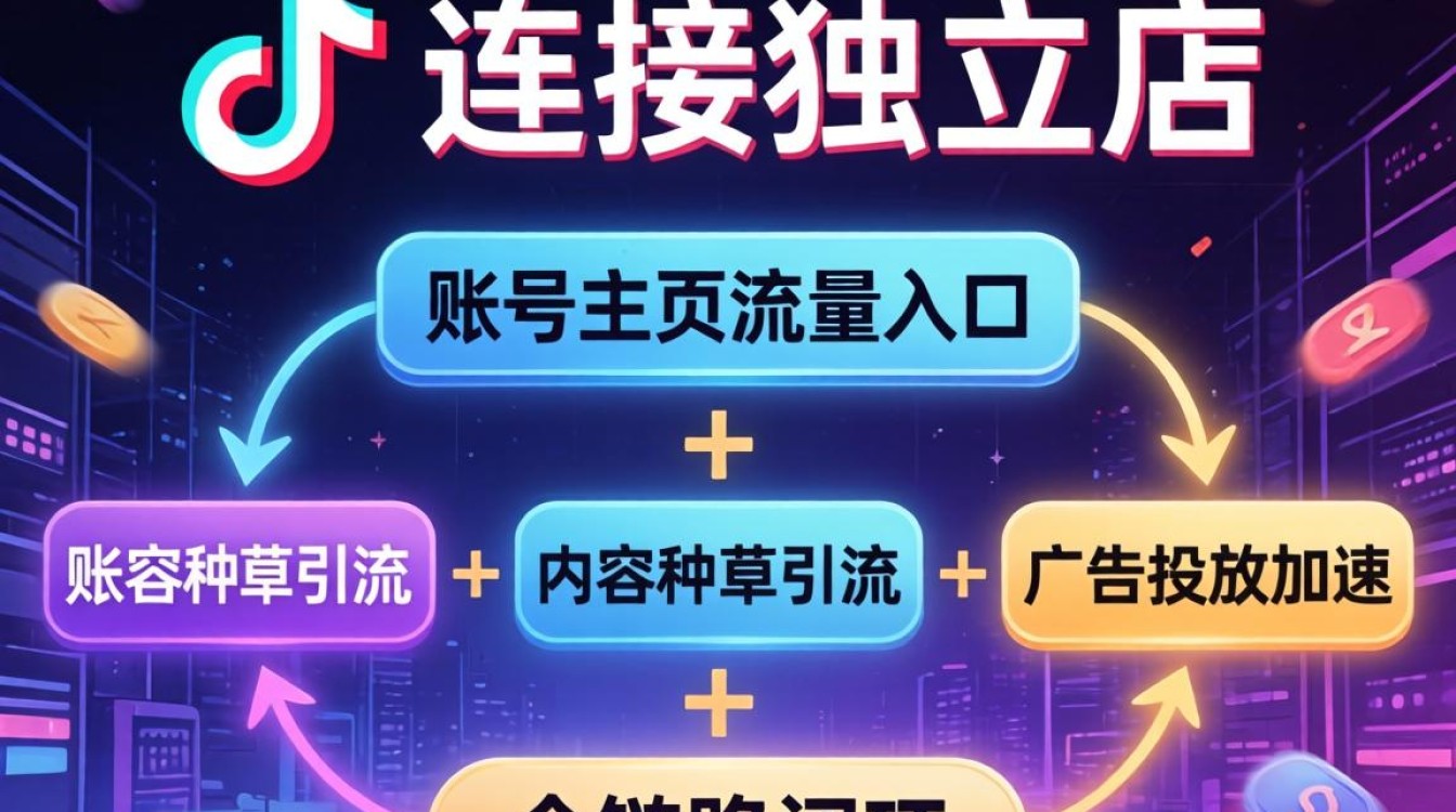 TikTok怎么连接独立站