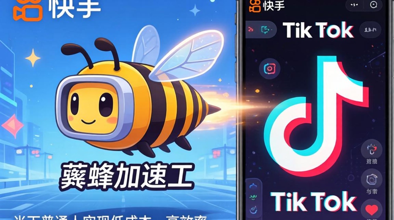 快手轻蜂可以上tiktok吗
