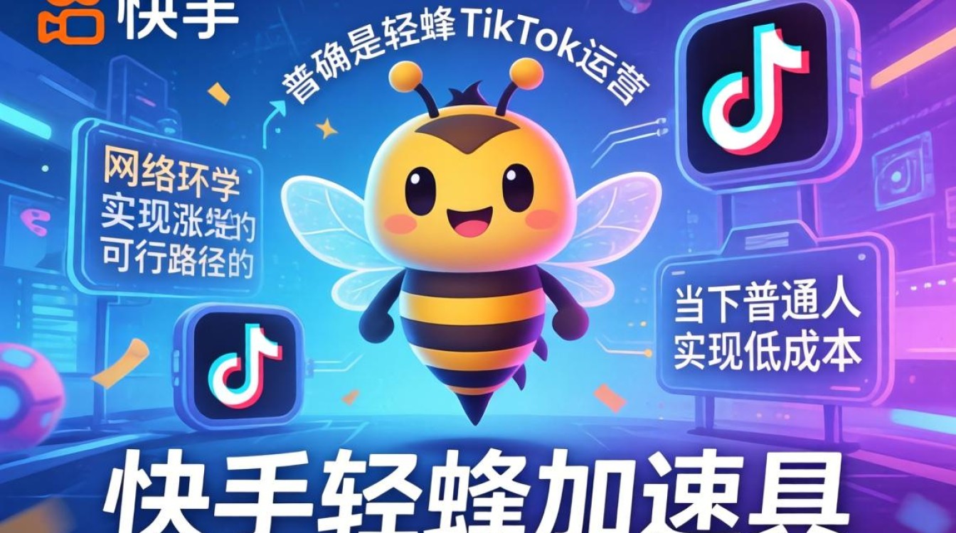 快手轻蜂可以上tiktok吗