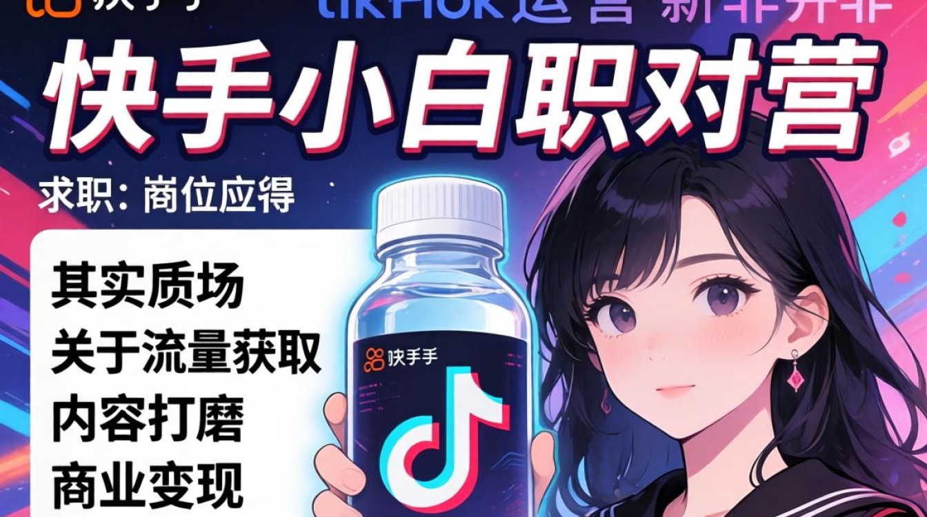 快手小白瓶求职tiktok运营