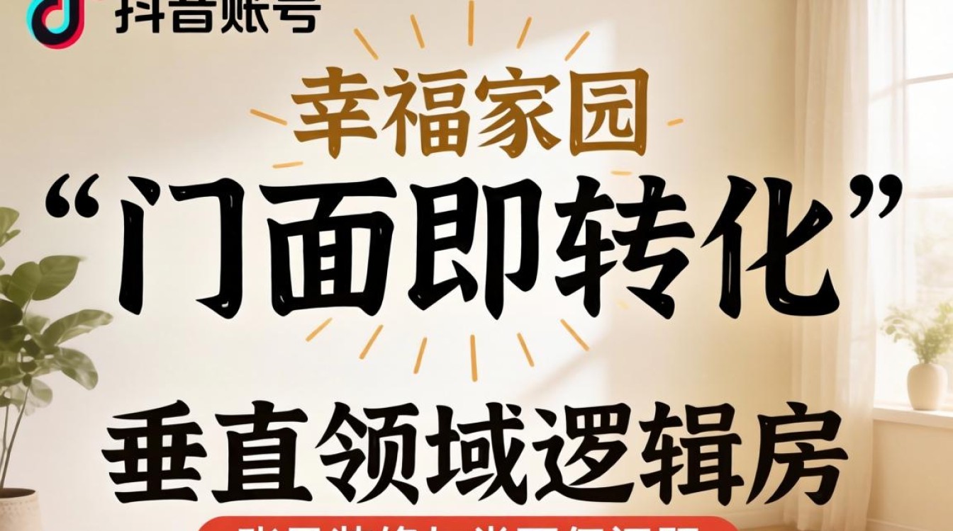 抖音账号装修与主页优化技巧
