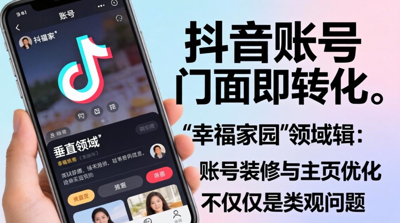 抖音账号装修与主页优化技巧