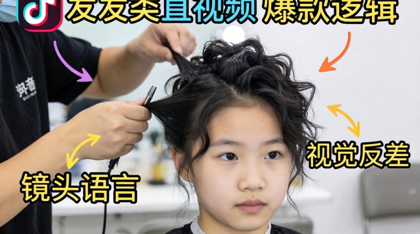 抖音发型教程怎么拍容易火