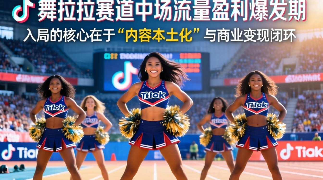 TikTok舞蹈拉拉队如何入局