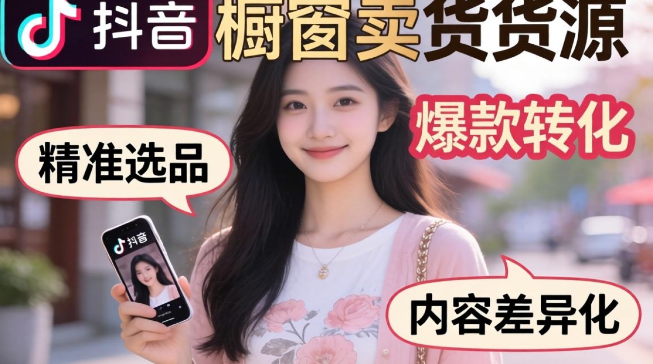 怎么找抖音上的橱窗卖货