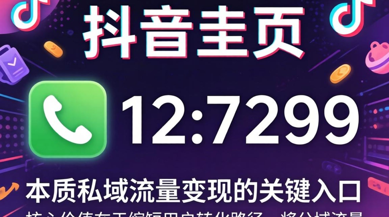 抖音怎么主页有电话号码