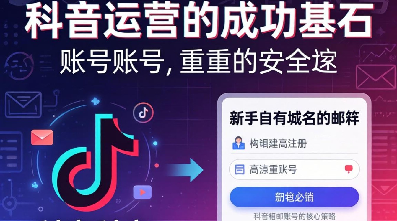 TikTok如何注册域名邮箱