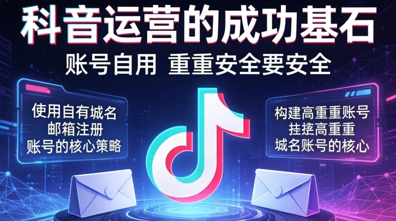 TikTok如何注册域名邮箱