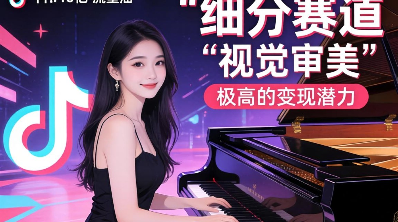 TikTok美女钢琴师如何变现