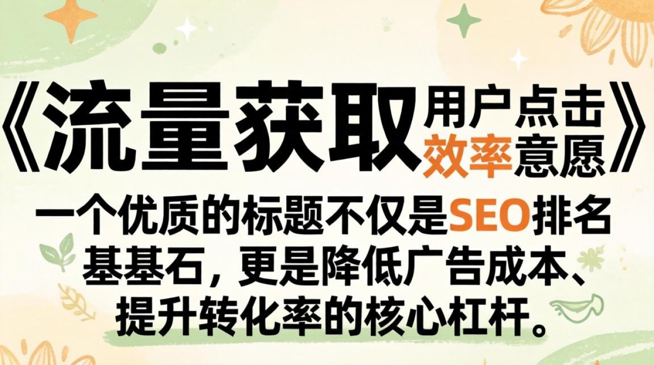 独立站标题如何优化才能快速引流