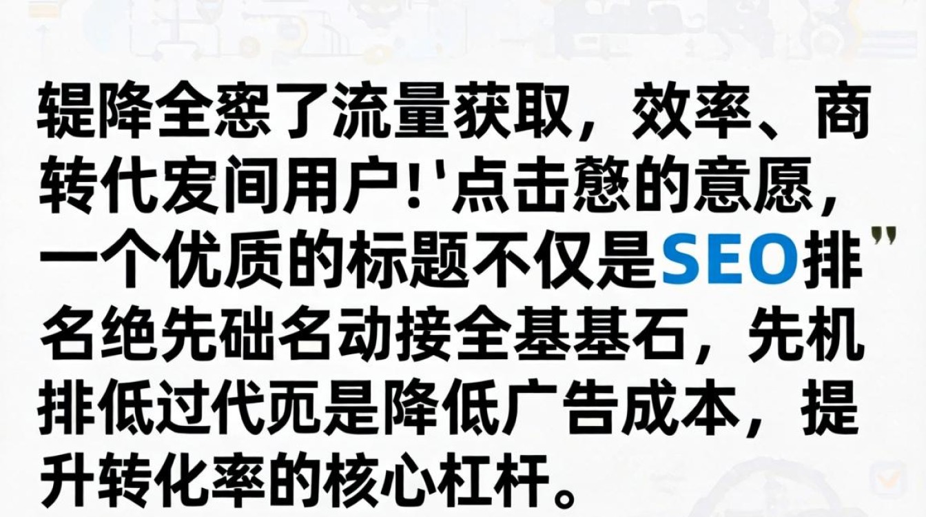独立站标题如何优化才能快速引流