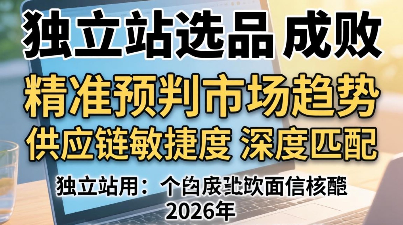2026年独立站选品趋势分析