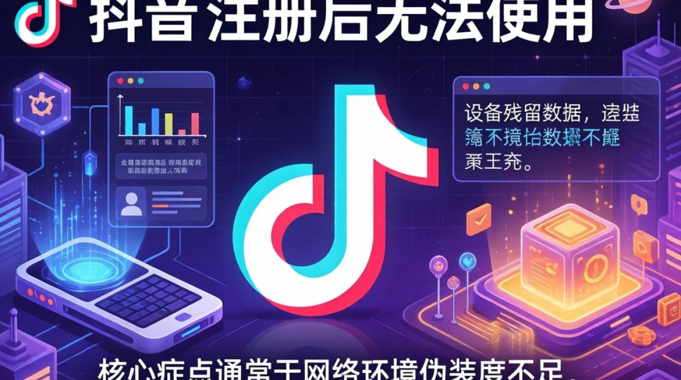 TikTok注册后无法使用怎么办