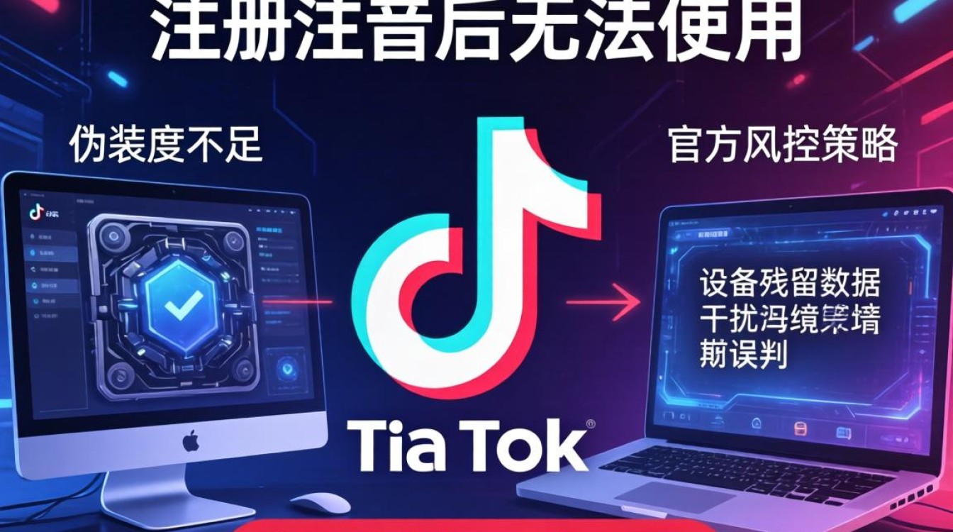 TikTok注册后无法使用怎么办