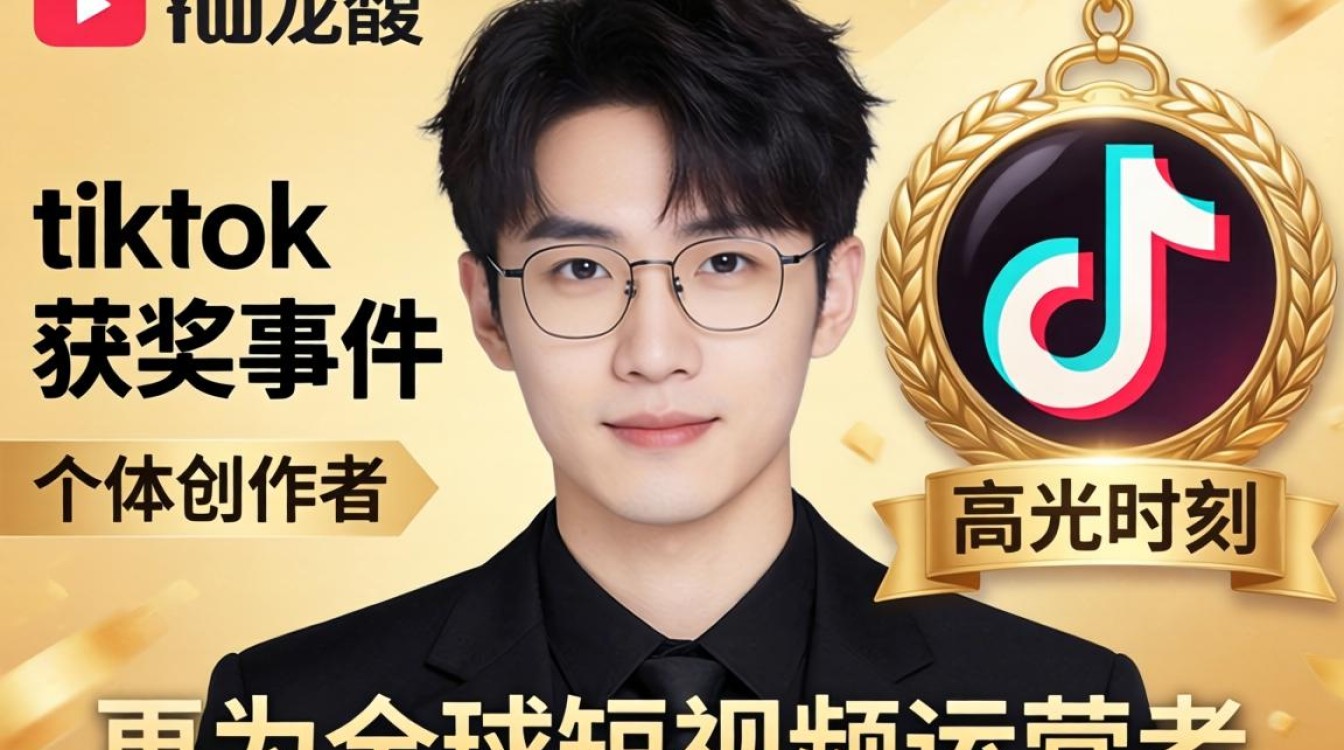 YouTube李龙馥tiktok获奖是真的吗