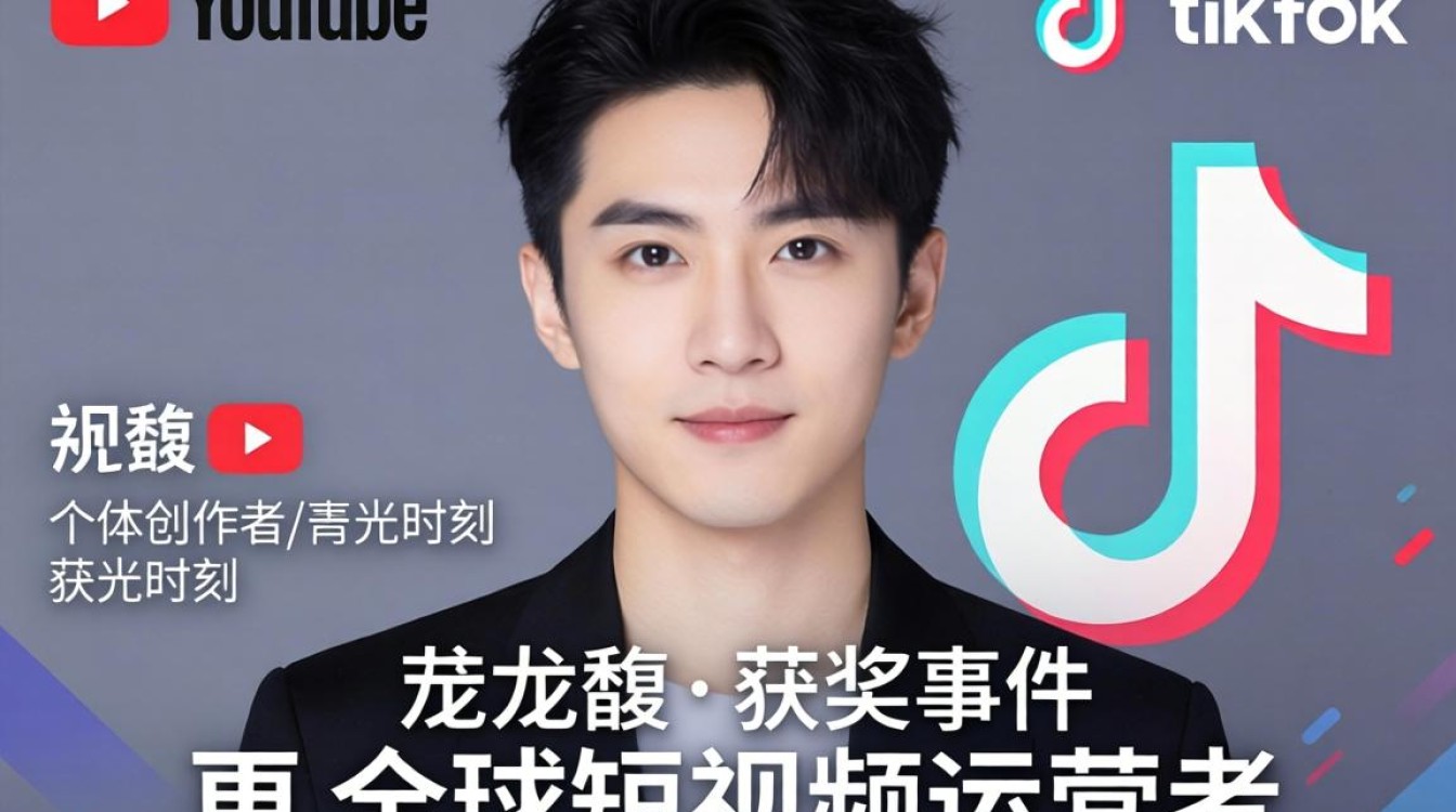 YouTube李龙馥tiktok获奖是真的吗