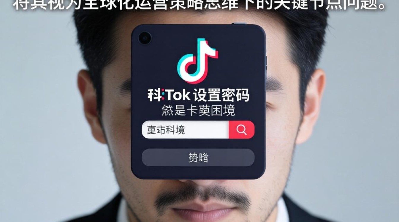 TikTok设置密码总是卡住怎么办