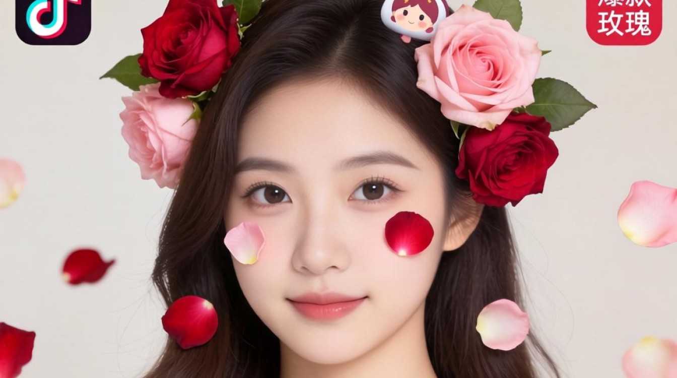 抖音头像玫瑰特效制作教程