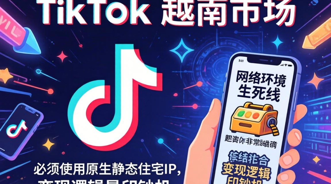 越南TikTok网络搭建与出海变现教程