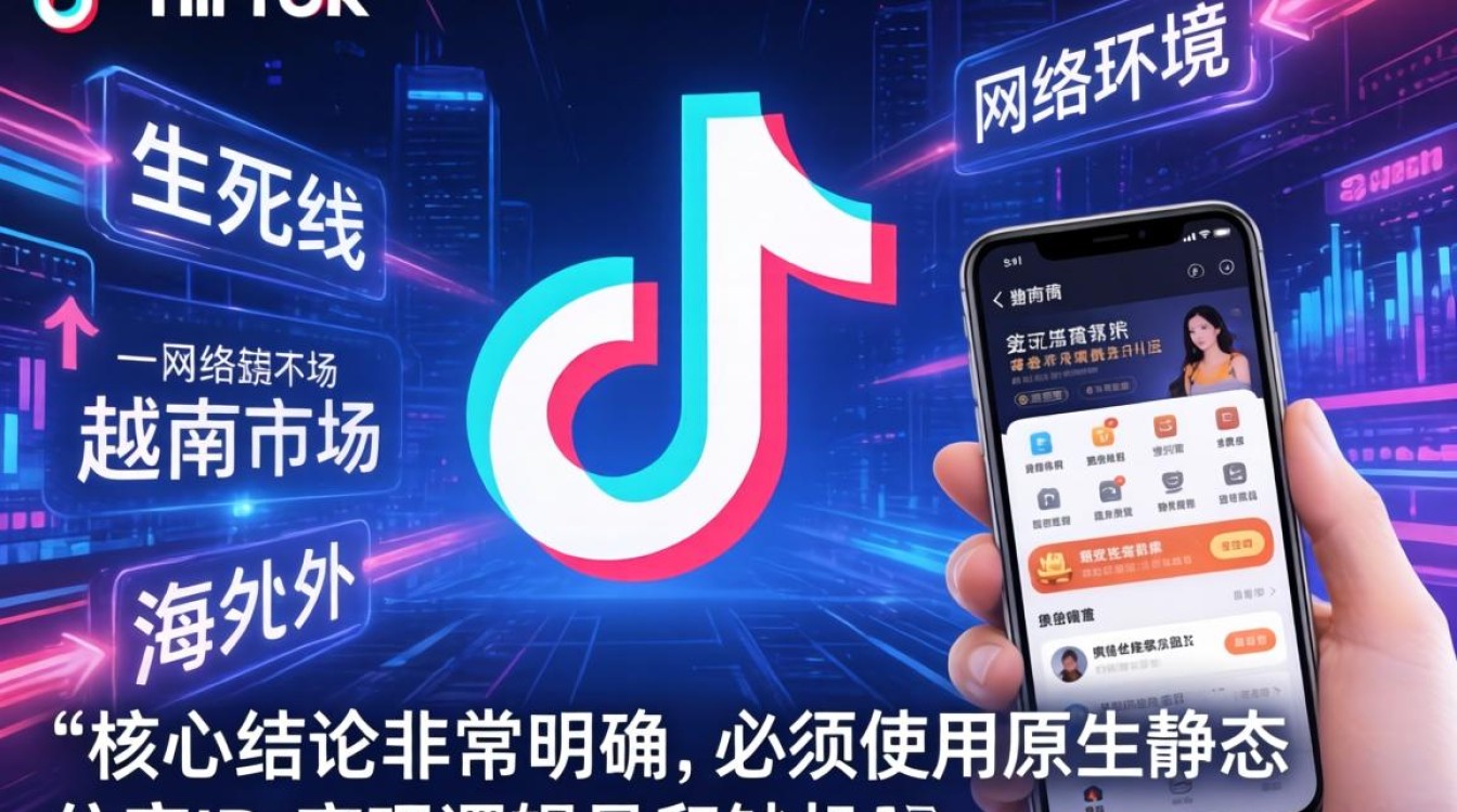 越南TikTok网络搭建与出海变现教程