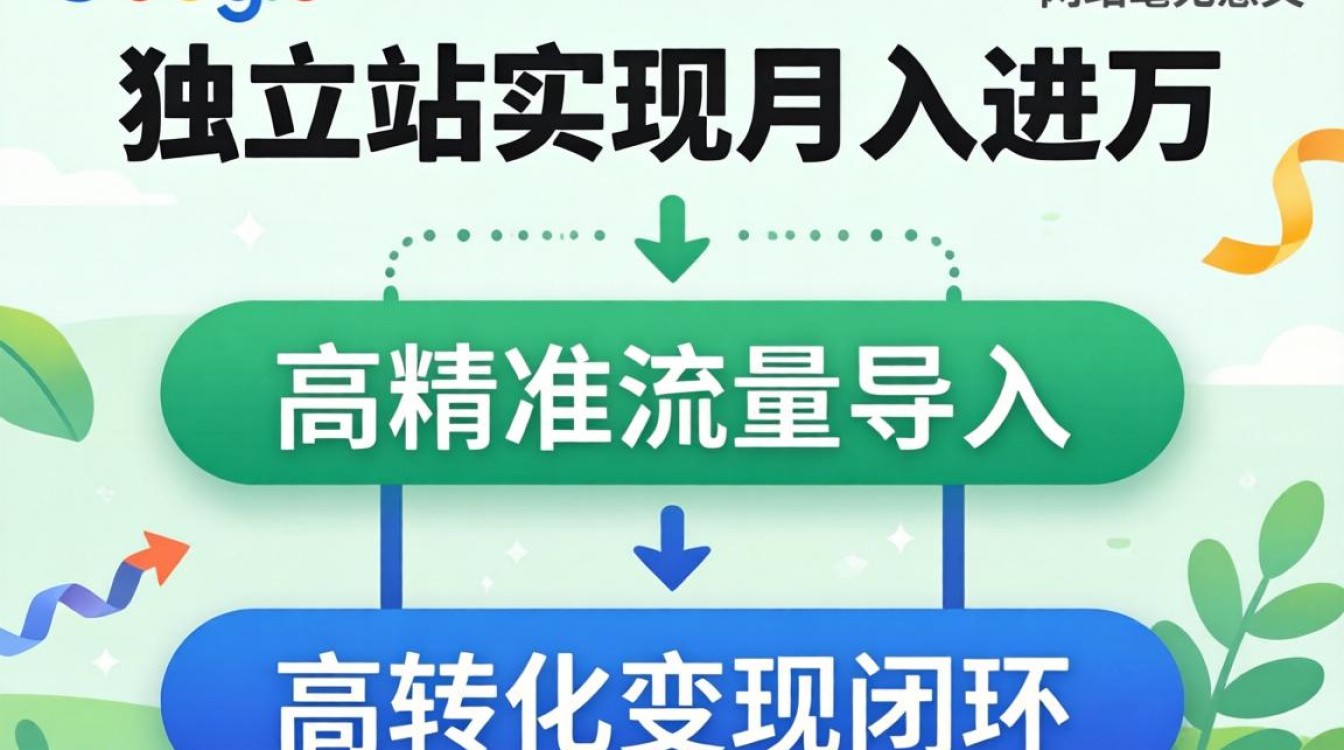 独立站如何快速变现月入过万