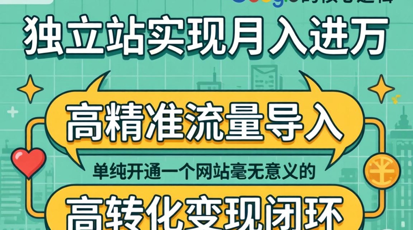 独立站如何快速变现月入过万