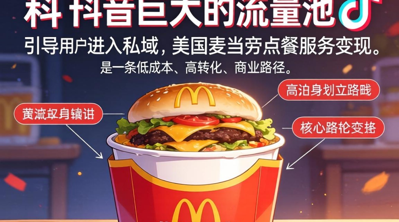 美国麦当劳点餐tiktok怎么变现
