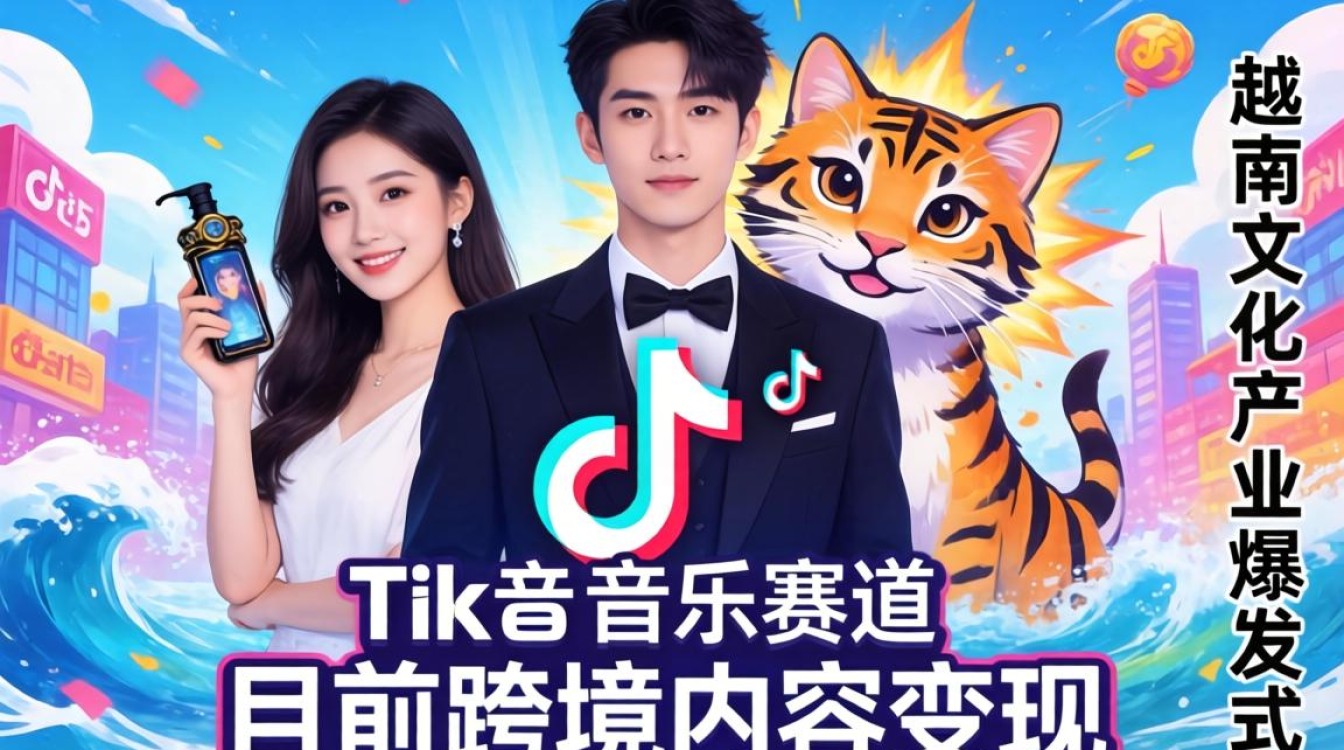 越南综艺Tiktok音乐内容变现技巧