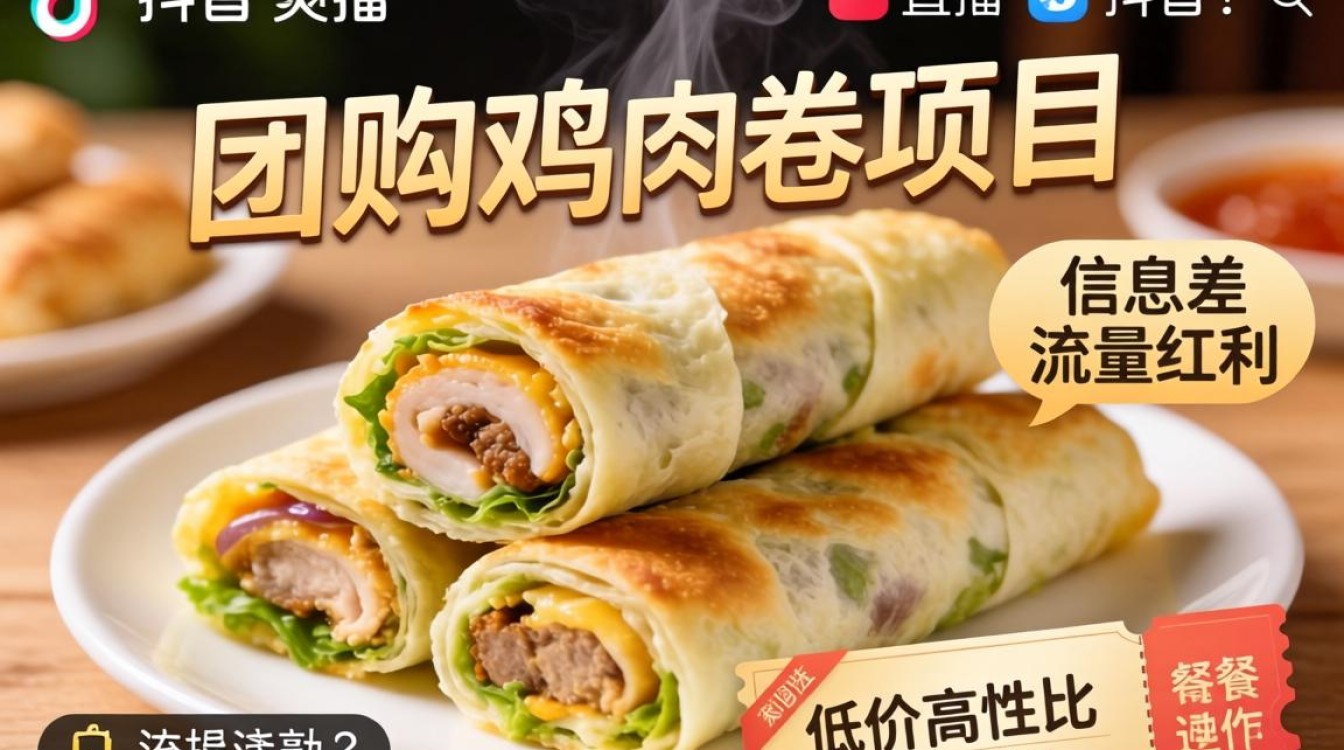 抖音团购鸡肉卷怎么买?抖音团购鸡肉卷怎么赚钱 抖音团购鸡肉卷怎么赚钱