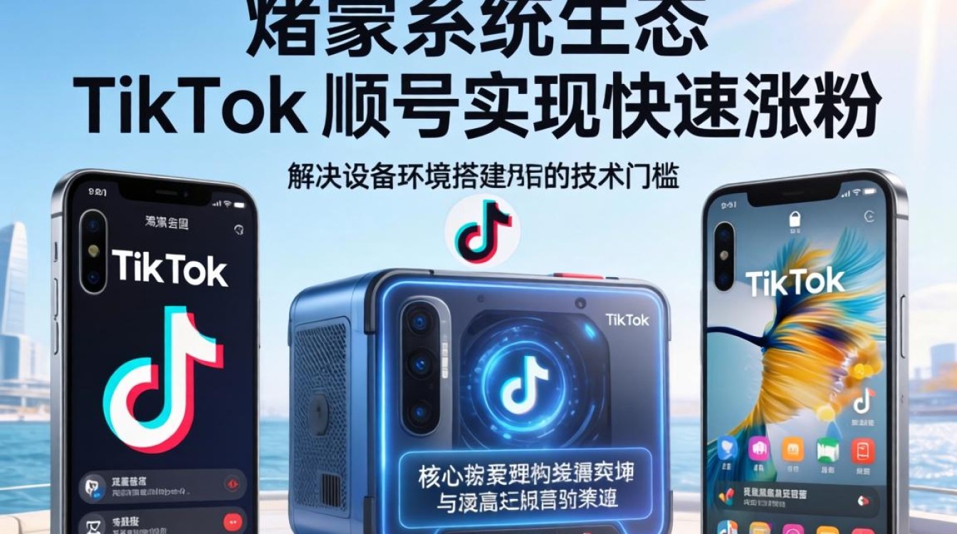鸿蒙系统怎么使用tiktok